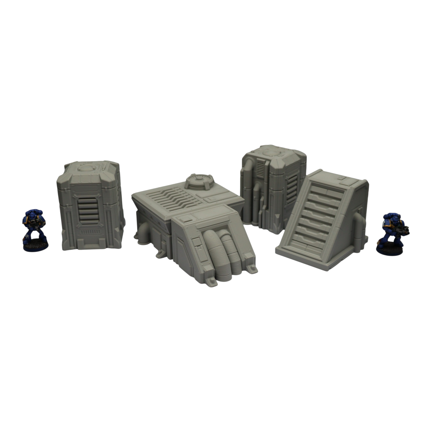 Generators Set #1 - 28mm Wargaming Scatter Terrain Scenery Tabletop Grimdark