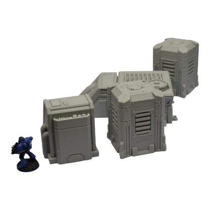 Generators Set #1 - 28mm Wargaming Scatter Terrain Scenery Tabletop Grimdark