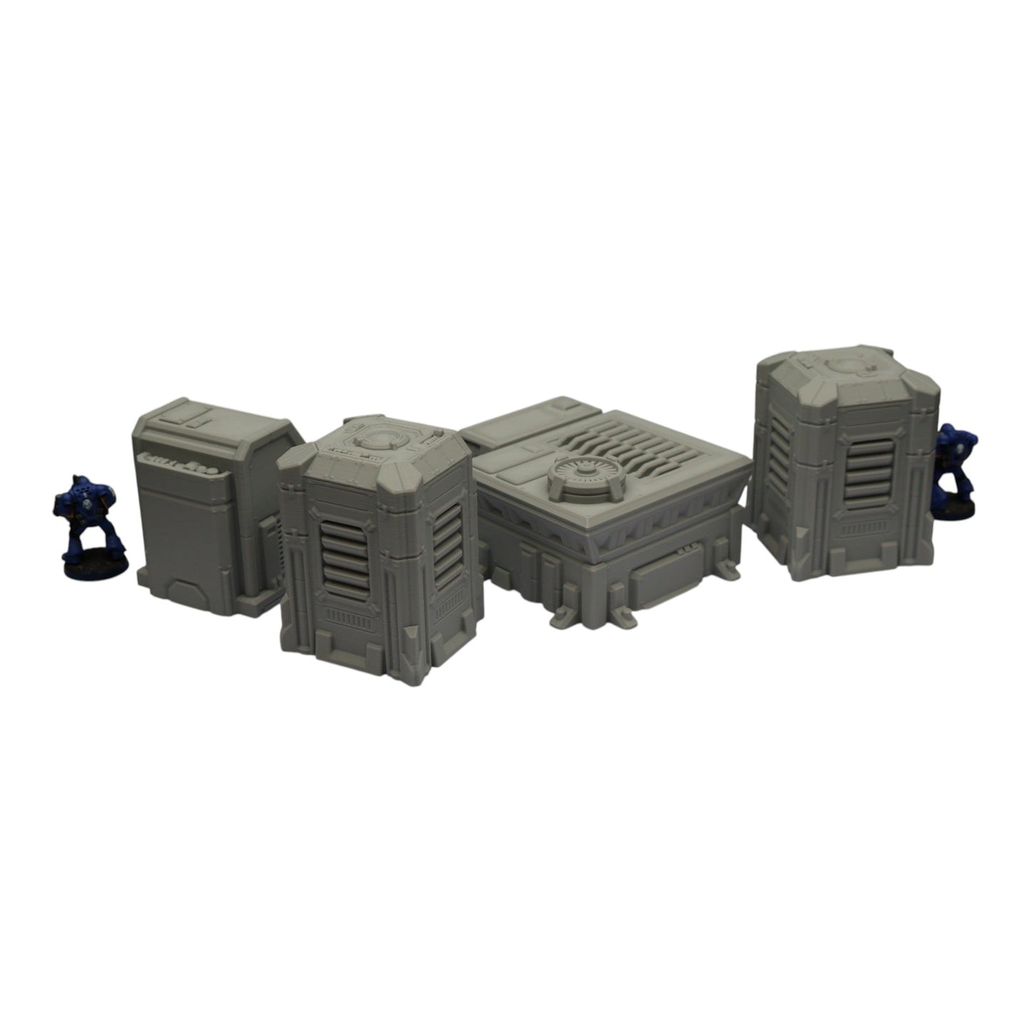 Generators Set #1 - 28mm Wargaming Scatter Terrain Scenery Tabletop Grimdark