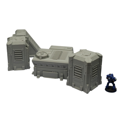 Generators Set #1 - 28mm Wargaming Scatter Terrain Scenery Tabletop Grimdark