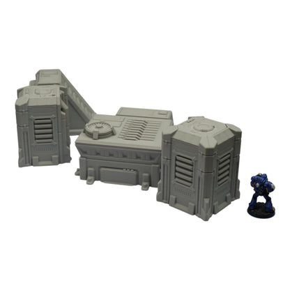 Generators Set #1 - 28mm Wargaming Scatter Terrain Scenery Tabletop Grimdark