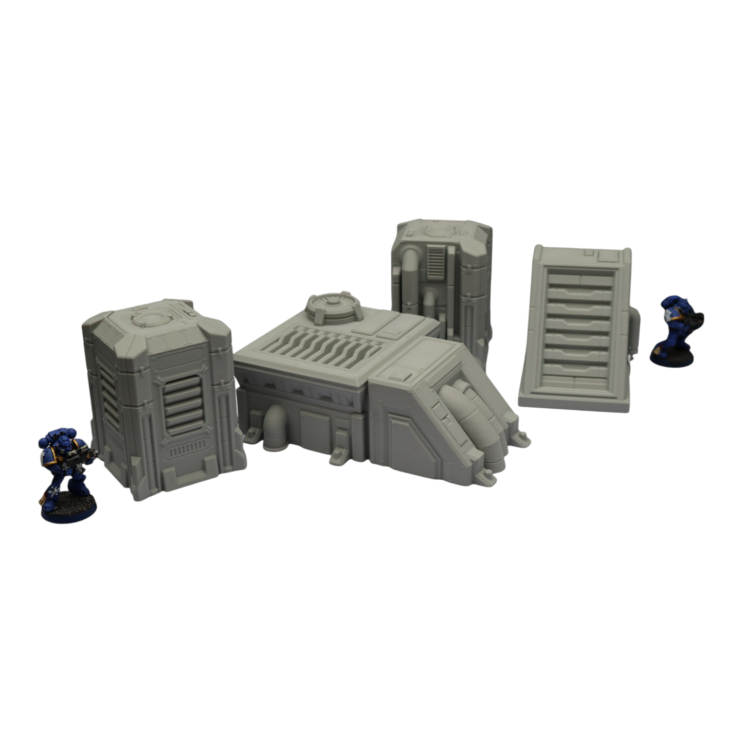 Generators Set #1 - 28mm Wargaming Scatter Terrain Scenery Tabletop Grimdark