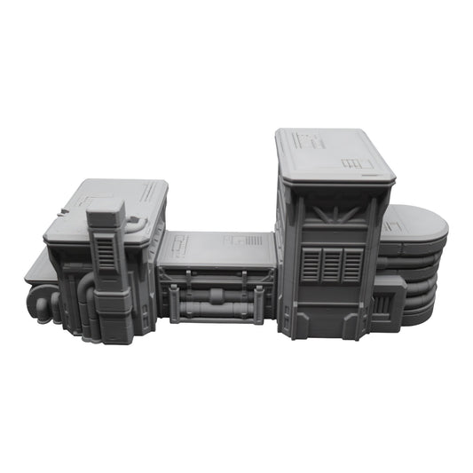 Fuel Station Set - 28mm Wargaming Scatter Terrain Scenery Tabletop Grimdark