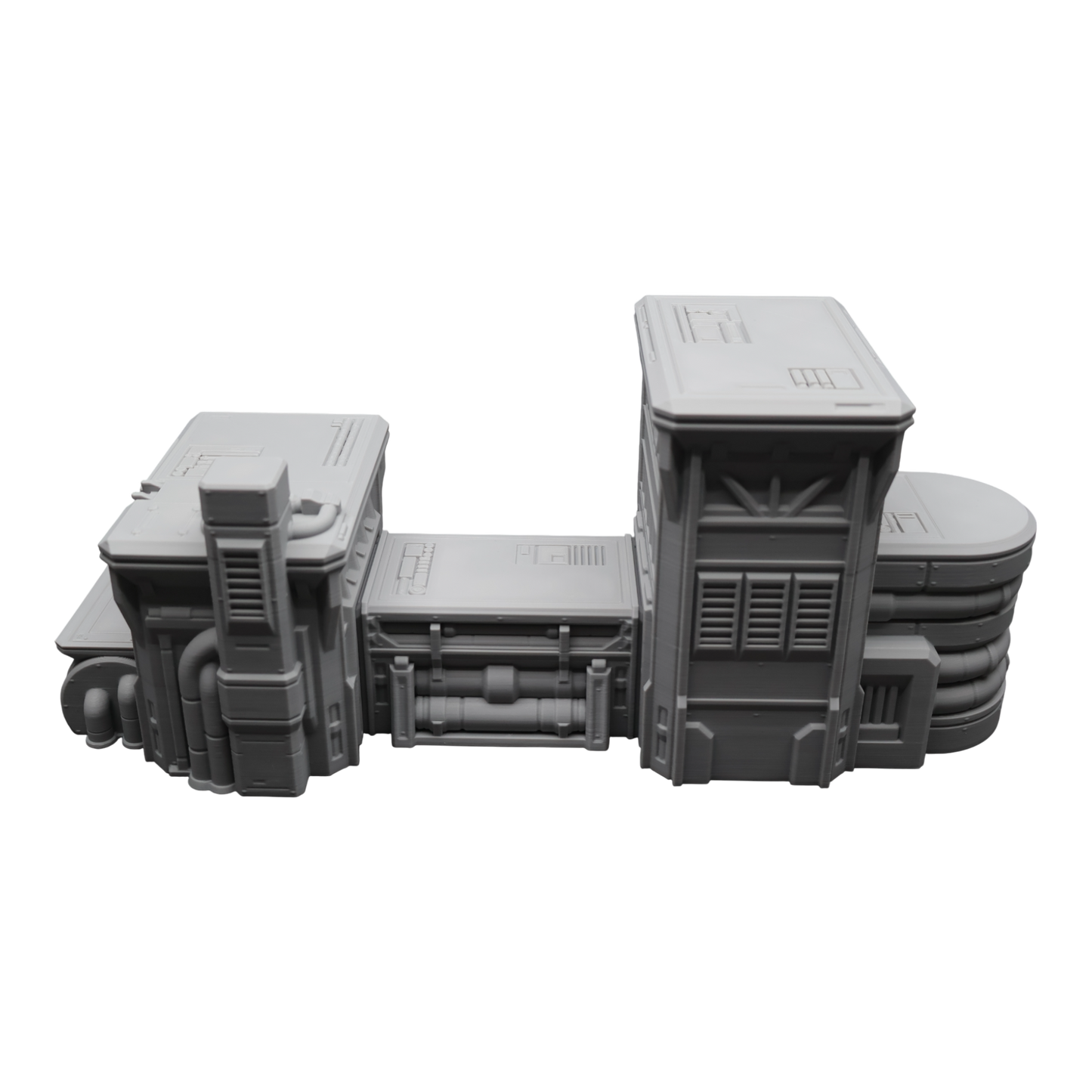 Fuel Station Set - 28mm Wargaming Scatter Terrain Scenery Tabletop Grimdark
