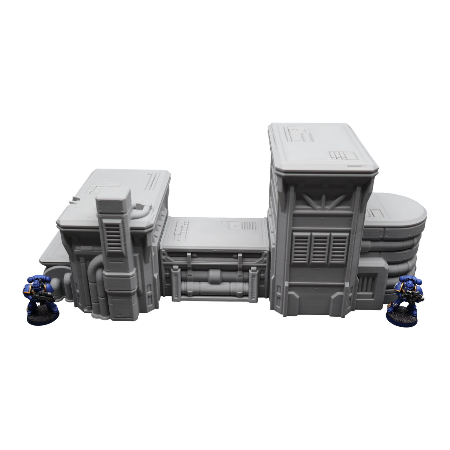 Fuel Station Set - 28mm Wargaming Scatter Terrain Scenery Tabletop Grimdark