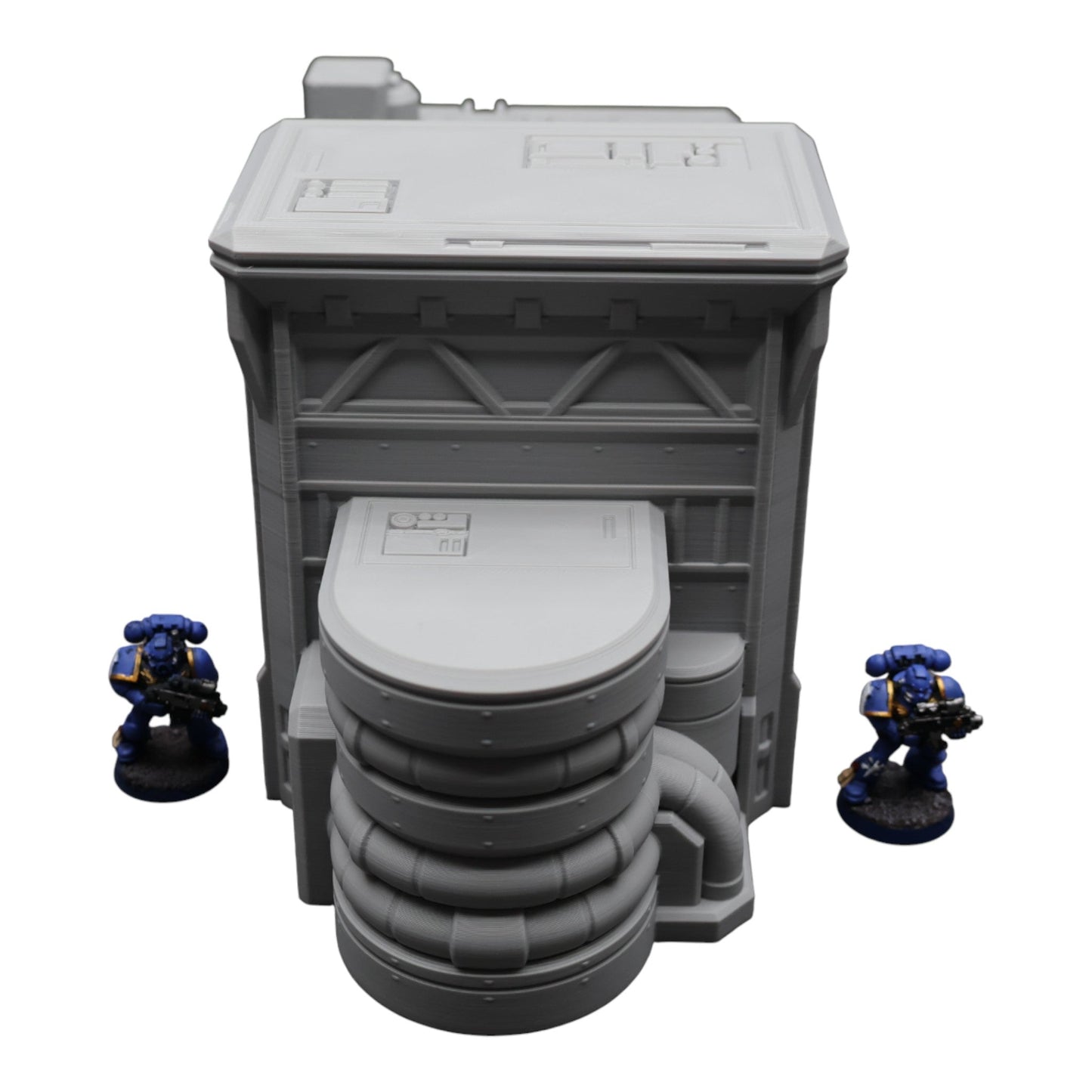 Fuel Station Set - 28mm Wargaming Scatter Terrain Scenery Tabletop Grimdark