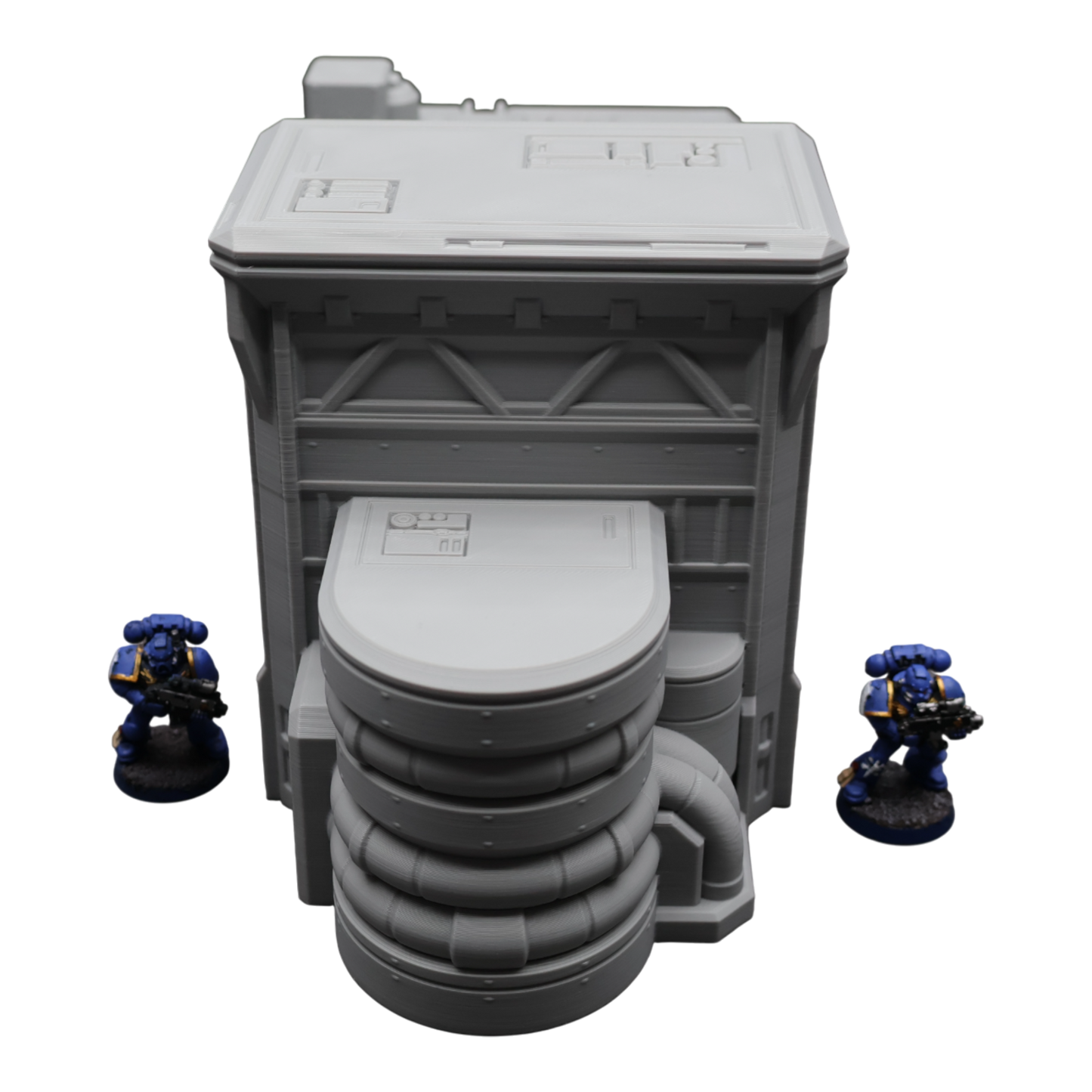 Fuel Station Set - 28mm Wargaming Scatter Terrain Scenery Tabletop Grimdark