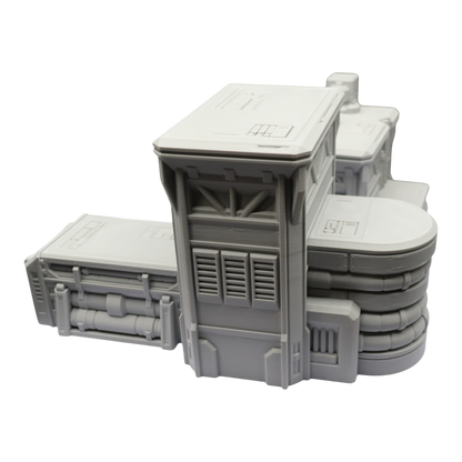 Fuel Station Set - 28mm Wargaming Scatter Terrain Scenery Tabletop Grimdark