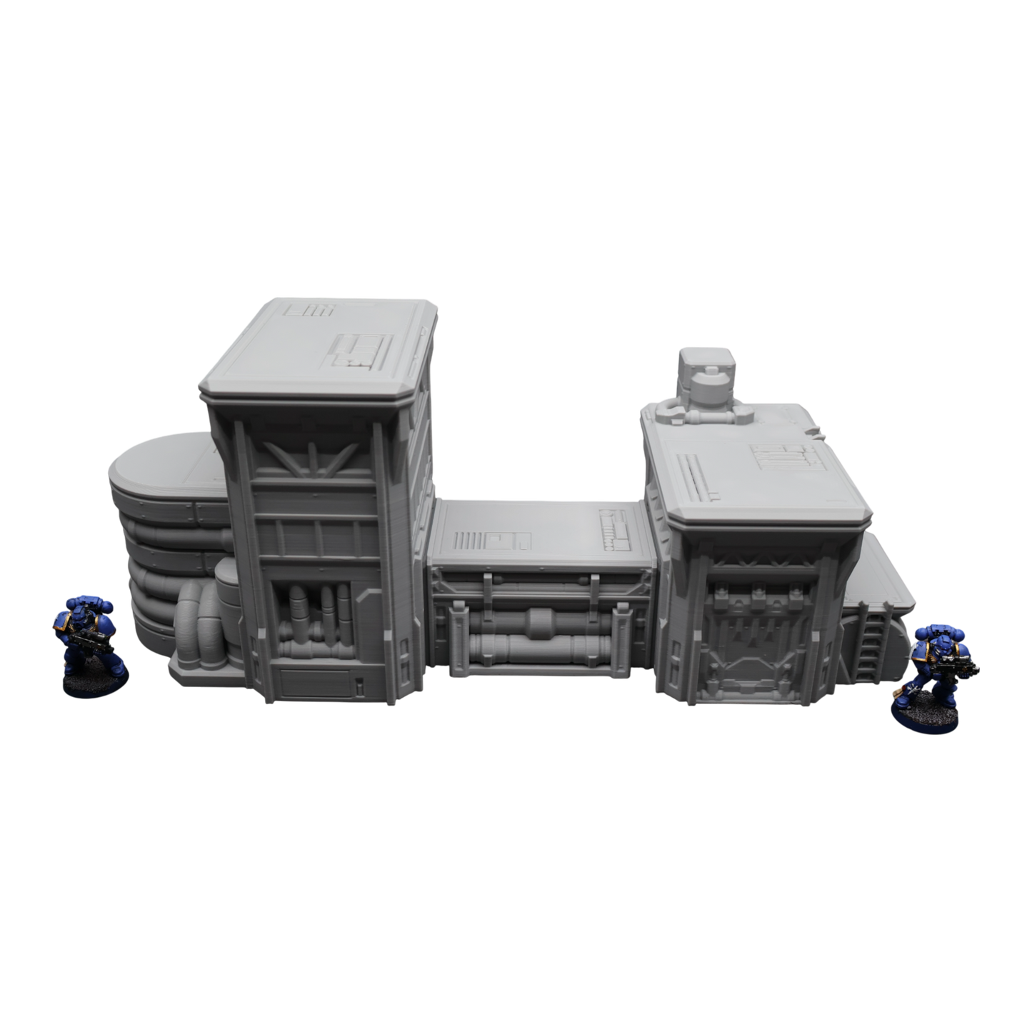 Fuel Station Set - 28mm Wargaming Scatter Terrain Scenery Tabletop Grimdark