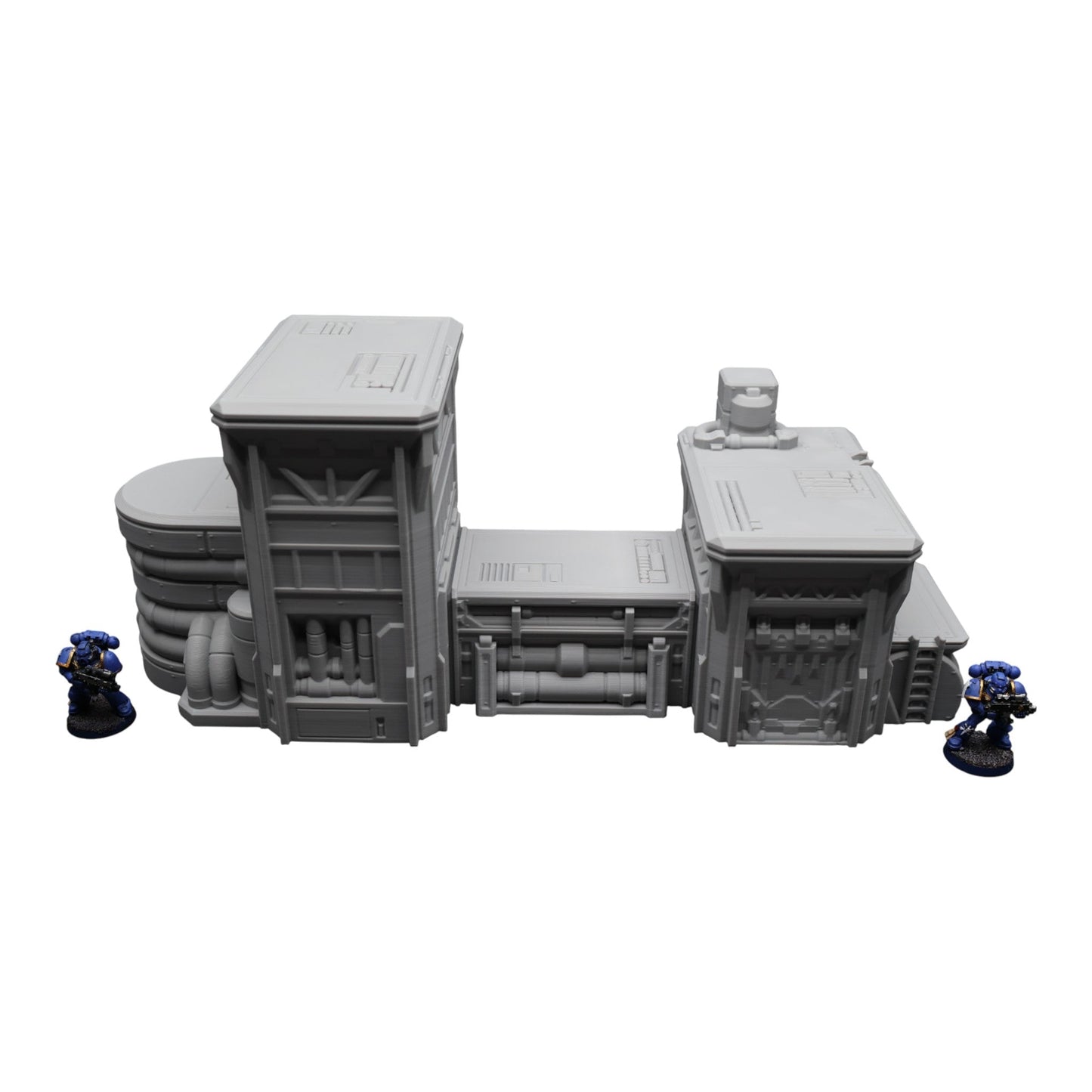 Fuel Station Set - 28mm Wargaming Scatter Terrain Scenery Tabletop Grimdark