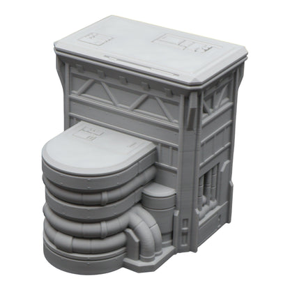 Fuel Station #1 - 28mm Wargaming Scatter Terrain Scenery Tabletop Grimdark