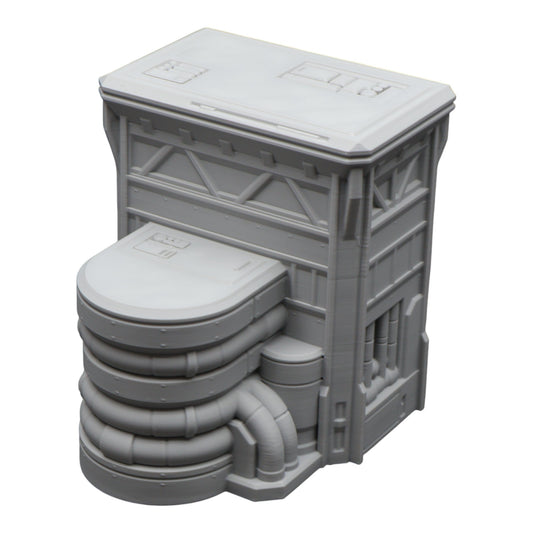 Fuel Station #1 - 28mm Wargaming Scatter Terrain Scenery Tabletop Grimdark