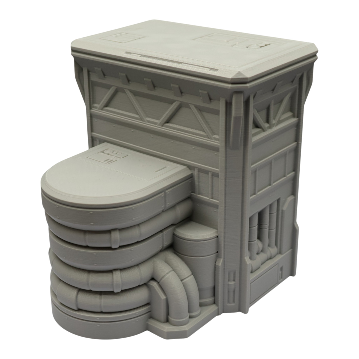 Fuel Station #1 - 28mm Wargaming Scatter Terrain Scenery Tabletop Grimdark