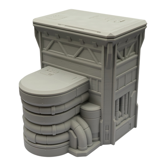 Fuel Station #1 - 28mm Wargaming Scatter Terrain Scenery Tabletop Grimdark