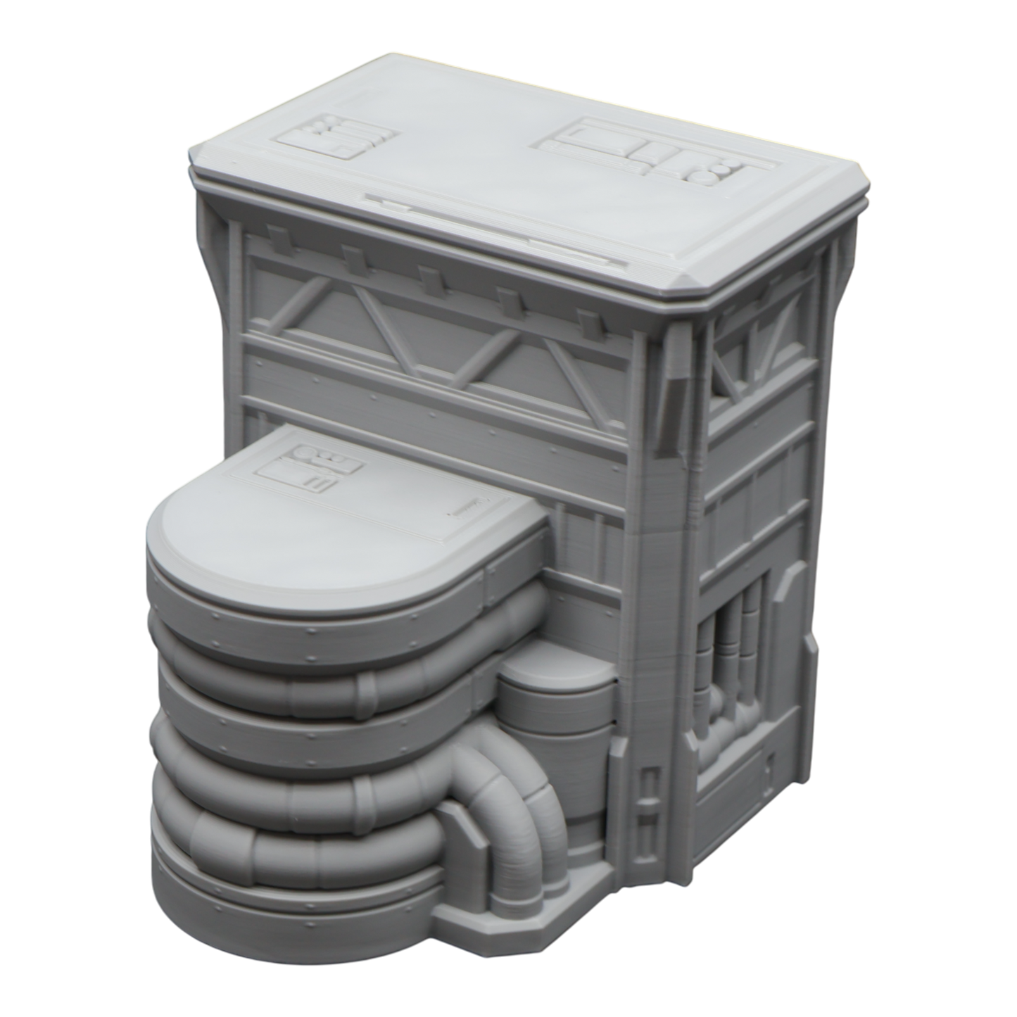 Fuel Station #1 - 28mm Wargaming Scatter Terrain Scenery Tabletop Grimdark