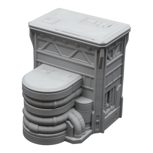 Fuel Station #1 - 28mm Wargaming Scatter Terrain Scenery Tabletop Grimdark