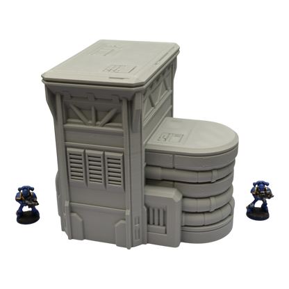 Fuel Station #1 - 28mm Wargaming Scatter Terrain Scenery Tabletop Grimdark