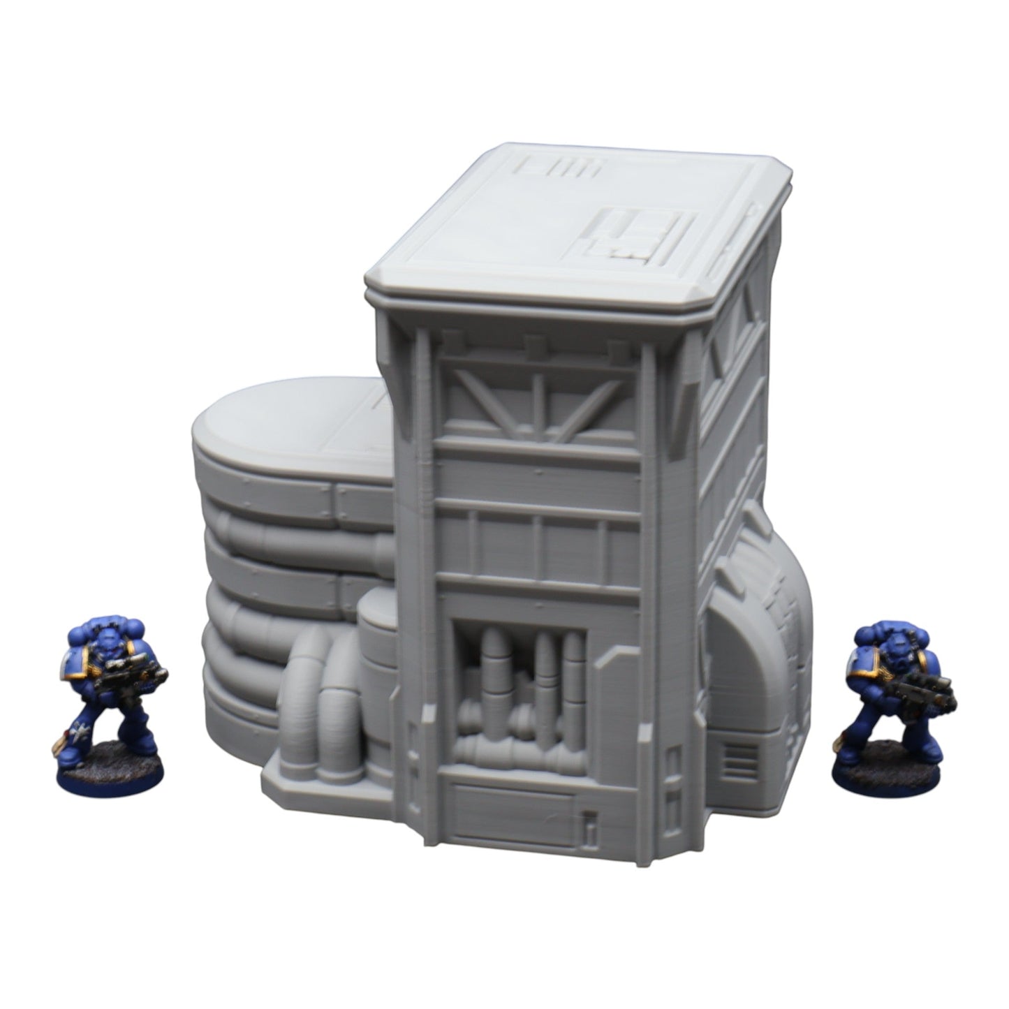 Fuel Station #1 - 28mm Wargaming Scatter Terrain Scenery Tabletop Grimdark