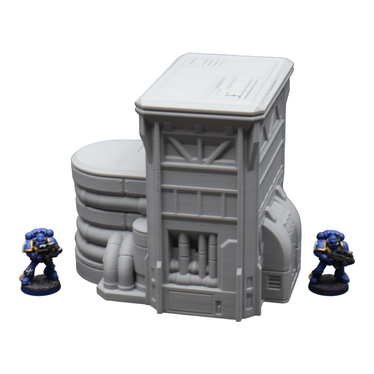 Fuel Station #1 - 28mm Wargaming Scatter Terrain Scenery Tabletop Grimdark