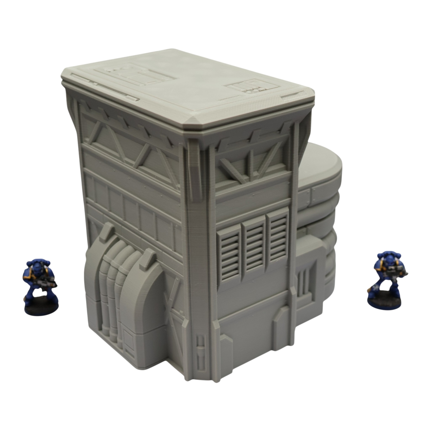 Fuel Station #1 - 28mm Wargaming Scatter Terrain Scenery Tabletop Grimdark