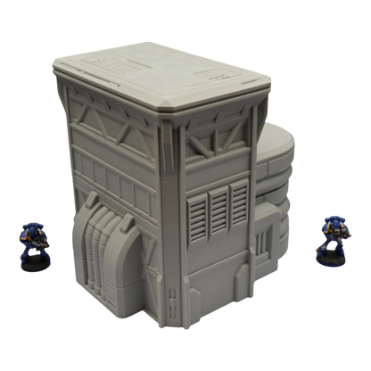 Fuel Station #1 - 28mm Wargaming Scatter Terrain Scenery Tabletop Grimdark