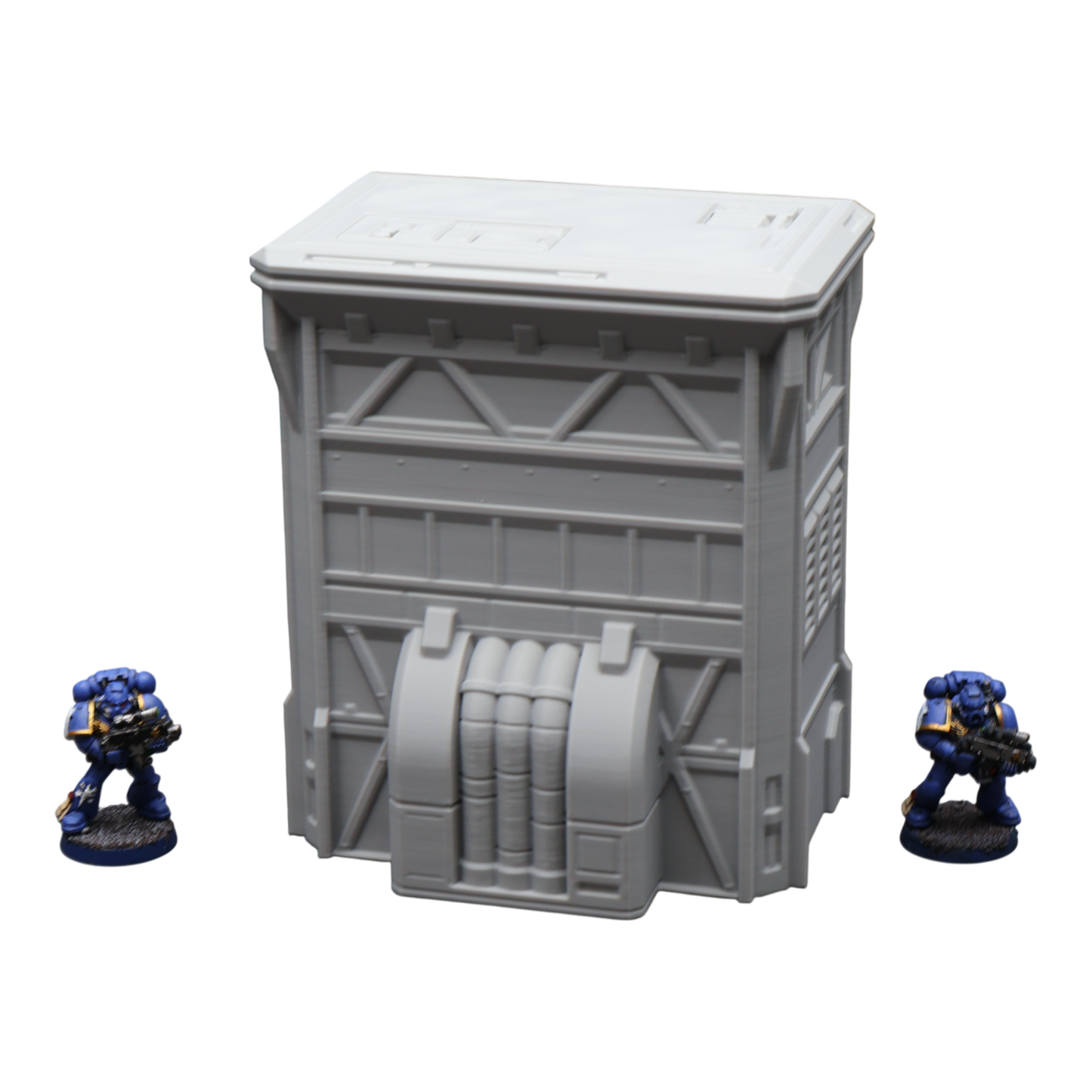 Fuel Station #1 - 28mm Wargaming Scatter Terrain Scenery Tabletop Grimdark