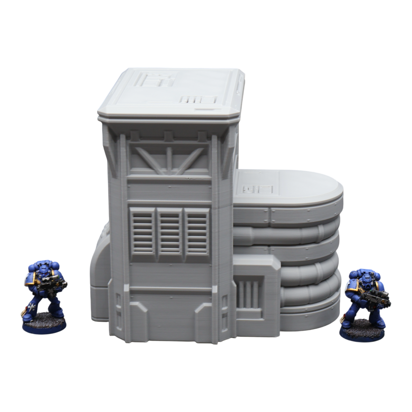 Fuel Station #1 - 28mm Wargaming Scatter Terrain Scenery Tabletop Grimdark