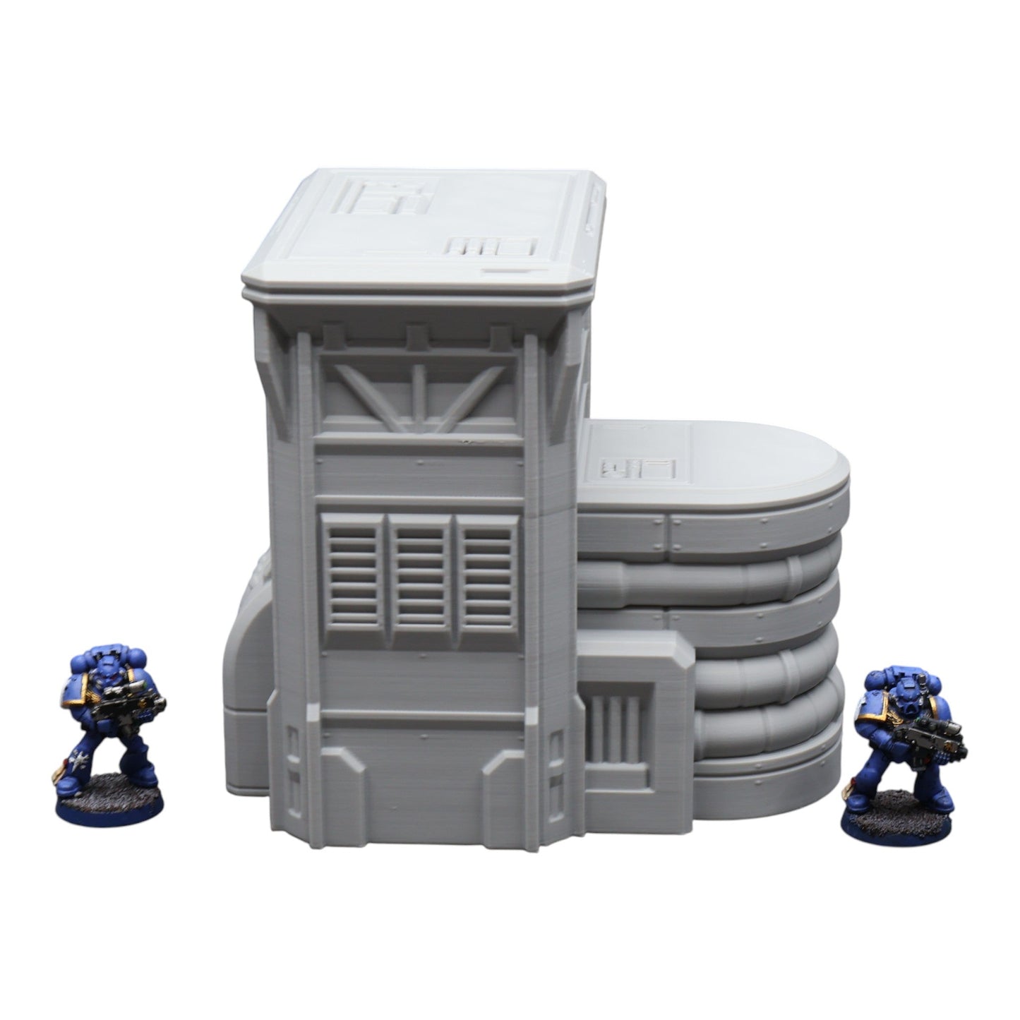 Fuel Station #1 - 28mm Wargaming Scatter Terrain Scenery Tabletop Grimdark