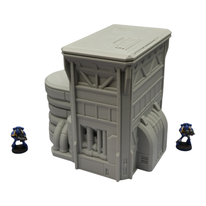 Fuel Station #1 - 28mm Wargaming Scatter Terrain Scenery Tabletop Grimdark