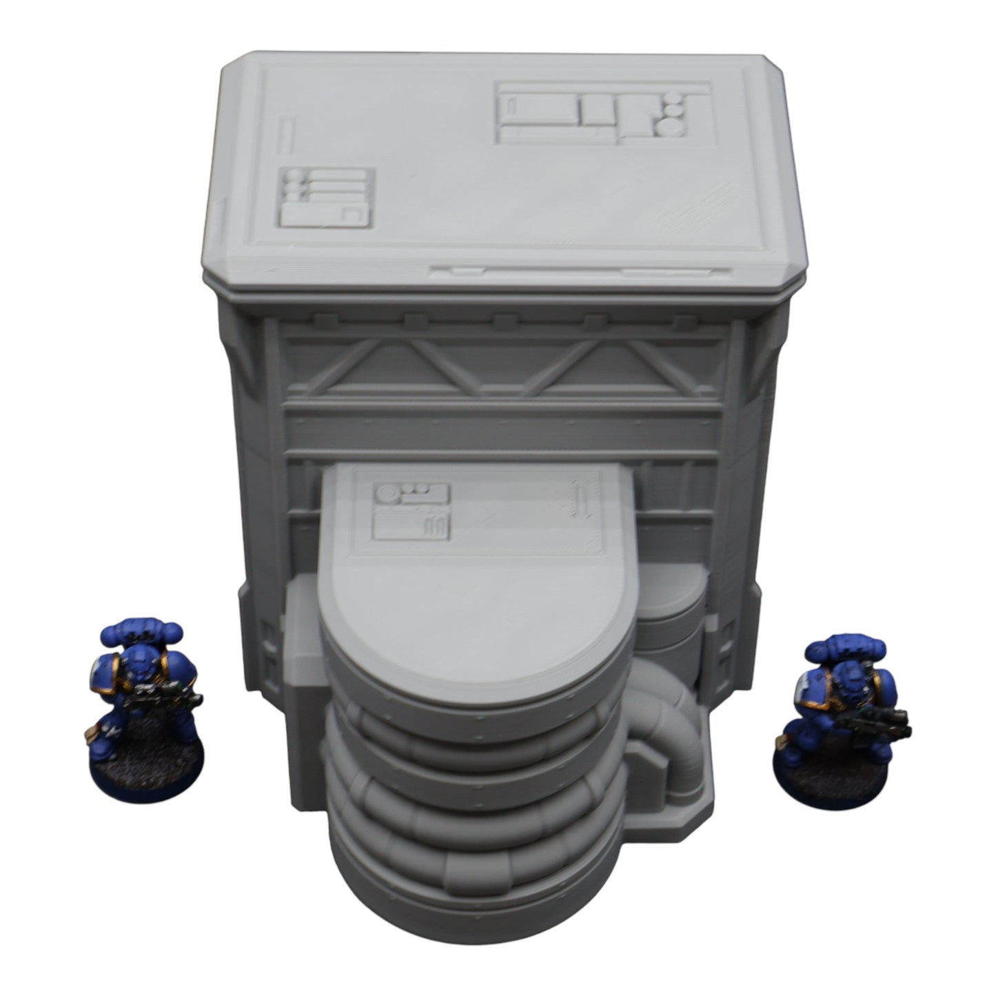 Fuel Station #1 - 28mm Wargaming Scatter Terrain Scenery Tabletop Grimdark