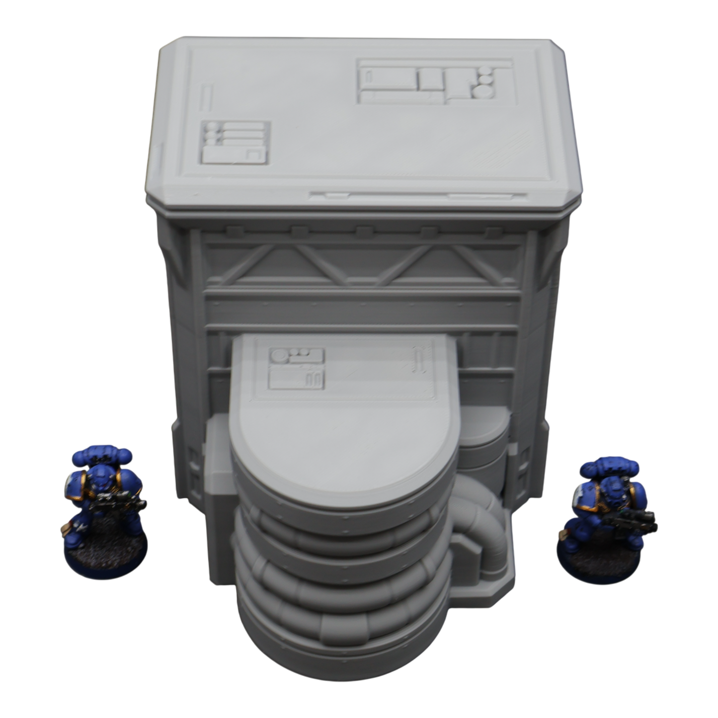 Fuel Station #1 - 28mm Wargaming Scatter Terrain Scenery Tabletop Grimdark