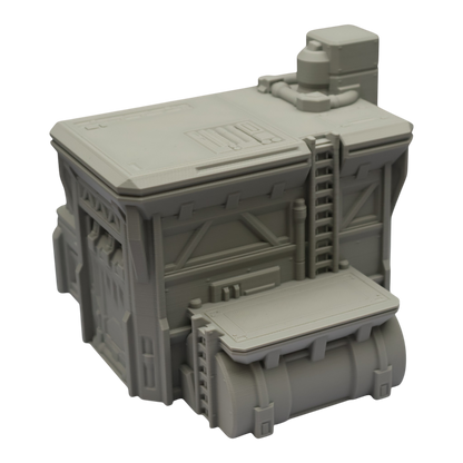 Fuel Station #2 - 28mm Wargaming Scatter Terrain Scenery Tabletop Grimdark