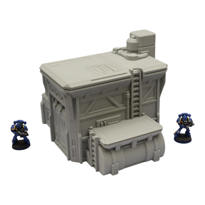 Fuel Station #2 - 28mm Wargaming Scatter Terrain Scenery Tabletop Grimdark