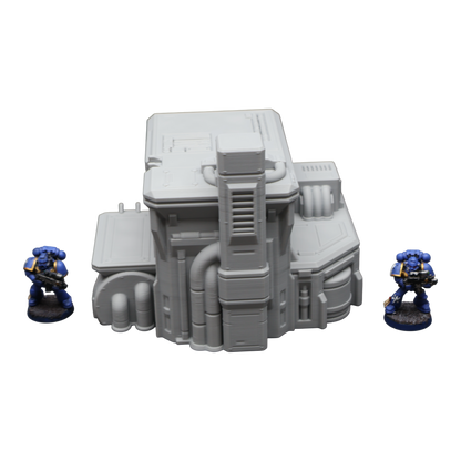 Fuel Station #2 - 28mm Wargaming Scatter Terrain Scenery Tabletop Grimdark