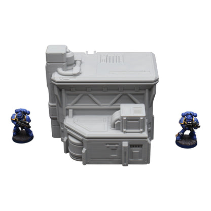 Fuel Station #2 - 28mm Wargaming Scatter Terrain Scenery Tabletop Grimdark