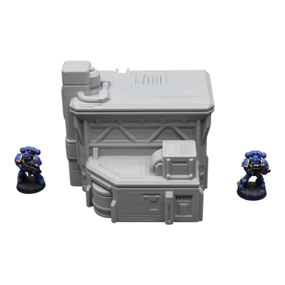 Fuel Station #2 - 28mm Wargaming Scatter Terrain Scenery Tabletop Grimdark