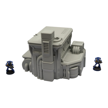 Fuel Station #2 - 28mm Wargaming Scatter Terrain Scenery Tabletop Grimdark