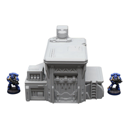 Fuel Station #2 - 28mm Wargaming Scatter Terrain Scenery Tabletop Grimdark