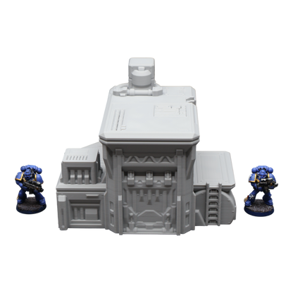 Fuel Station #2 - 28mm Wargaming Scatter Terrain Scenery Tabletop Grimdark