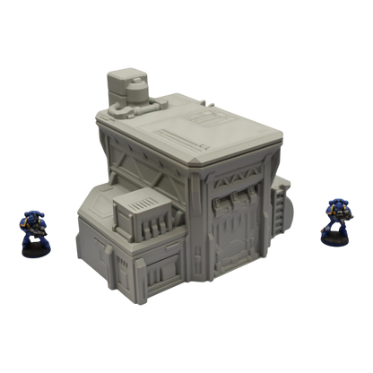 Fuel Station #2 - 28mm Wargaming Scatter Terrain Scenery Tabletop Grimdark