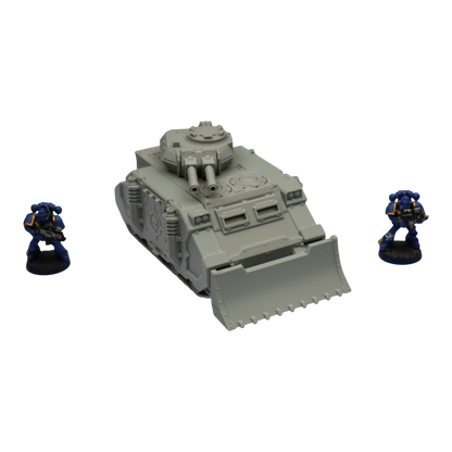 Tank #7 - 28mm Wargaming Scatter Terrain Scenery Tabletop Grimdark