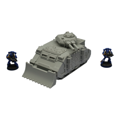 Tank #7 - 28mm Wargaming Scatter Terrain Scenery Tabletop Grimdark