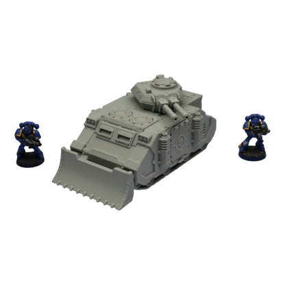Tank #7 - 28mm Wargaming Scatter Terrain Scenery Tabletop Grimdark