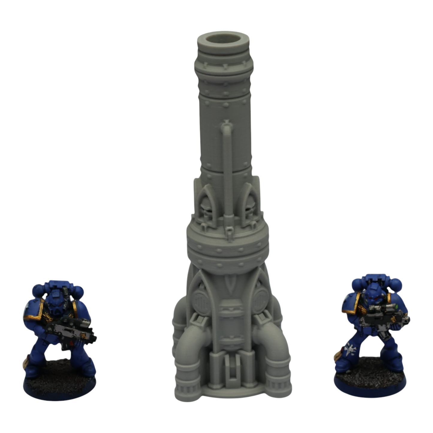 Single Smokestack - 28mm Wargaming Scatter Terrain Scenery Tabletop Grimdark