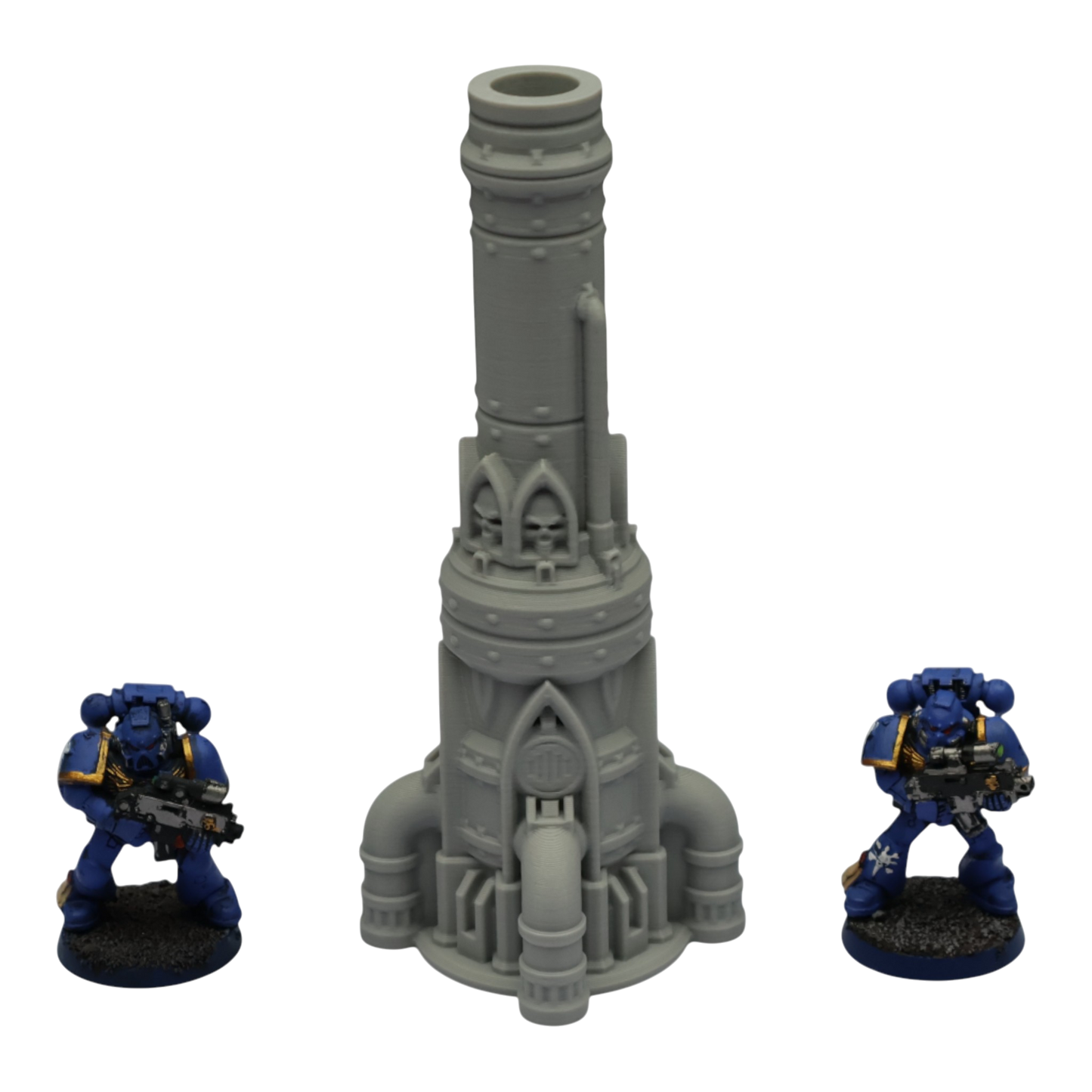 Single Smokestack - 28mm Wargaming Scatter Terrain Scenery Tabletop Grimdark