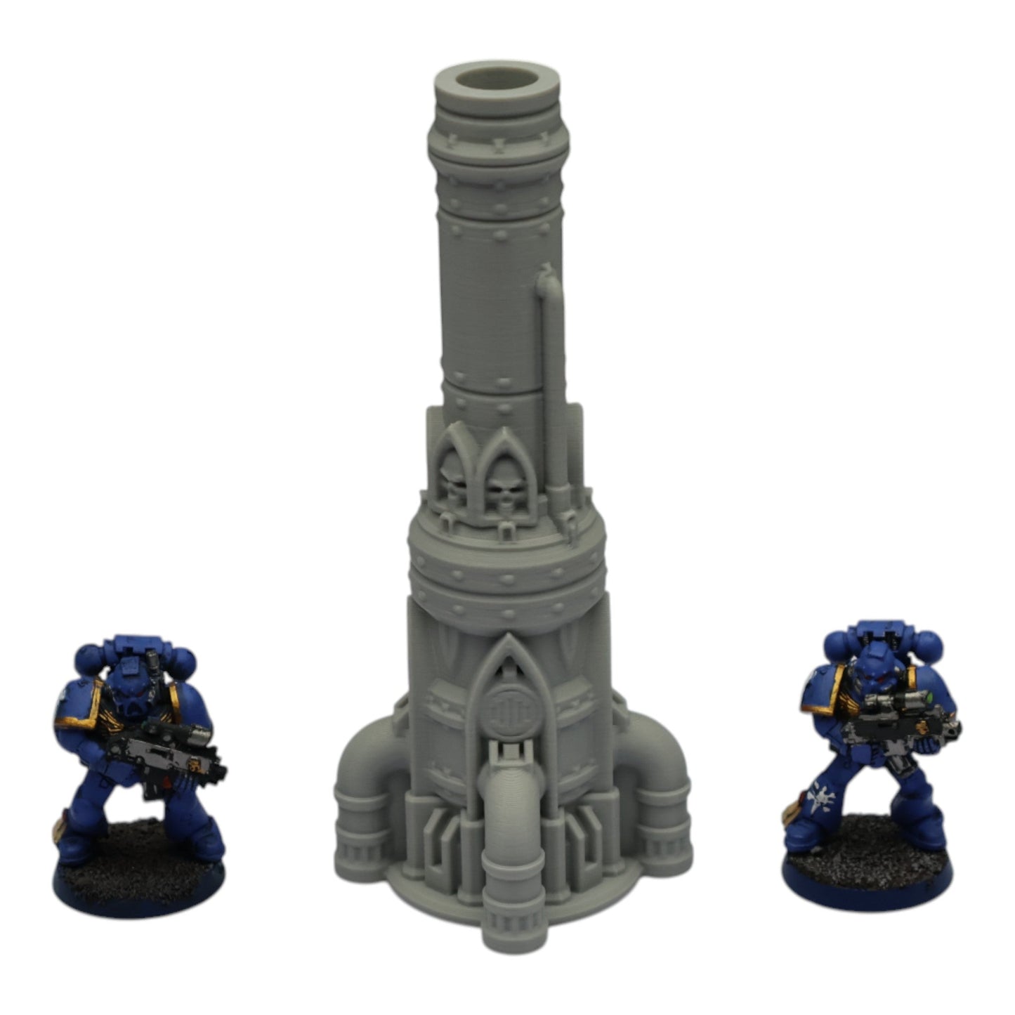 Single Smokestack - 28mm Wargaming Scatter Terrain Scenery Tabletop Grimdark