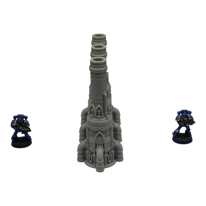 Triple Smokestack - 28mm Wargaming Scatter Terrain Scenery Tabletop Grimdark