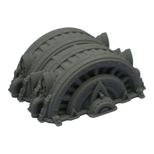 Dual Turbine - 28mm Wargaming Scatter Terrain Scenery Tabletop Grimdark