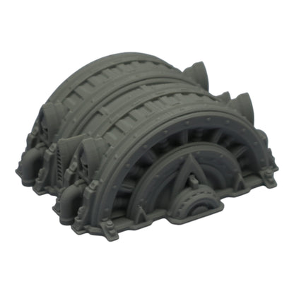 Dual Turbine - 28mm Wargaming Scatter Terrain Scenery Tabletop Grimdark