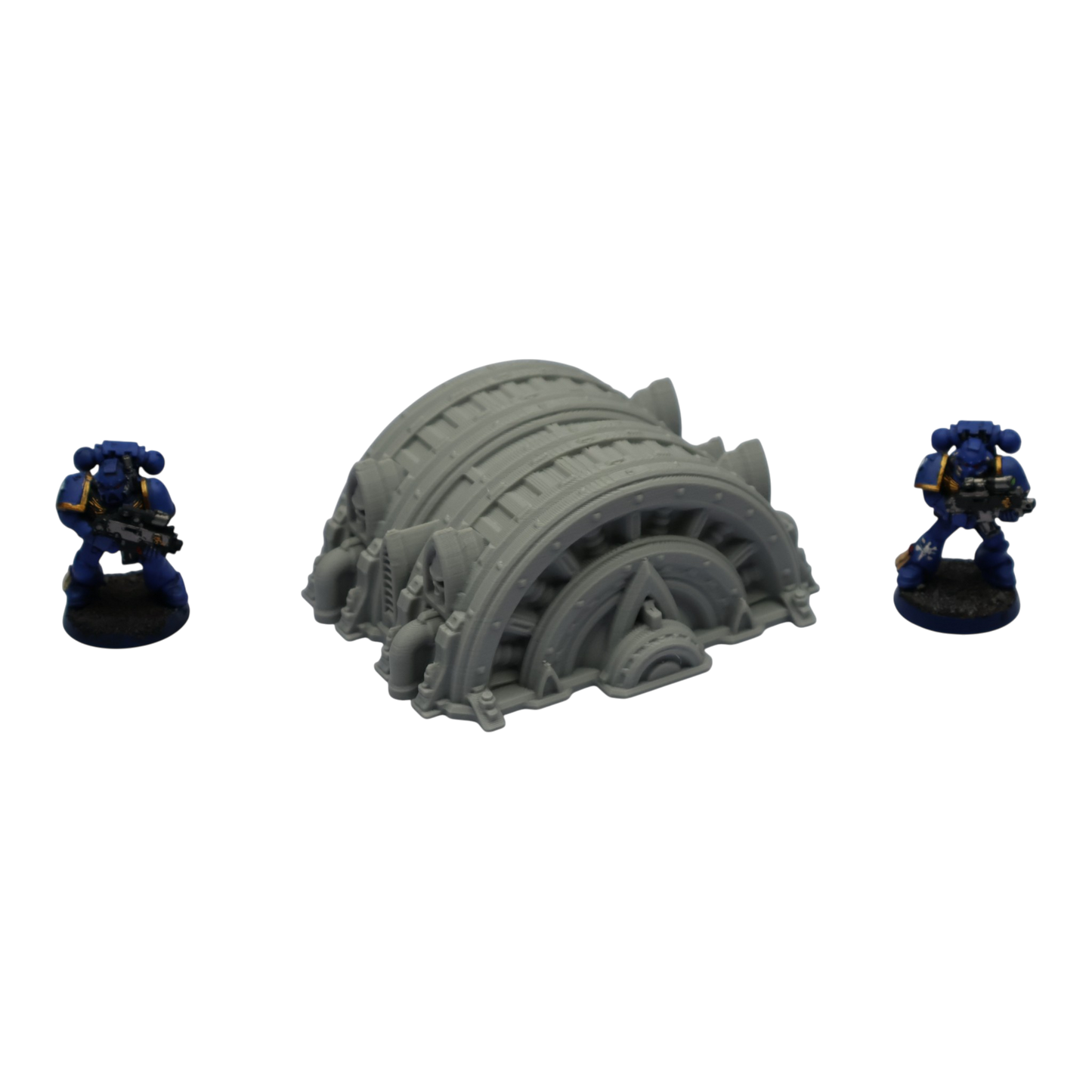 Dual Turbine - 28mm Wargaming Scatter Terrain Scenery Tabletop Grimdark